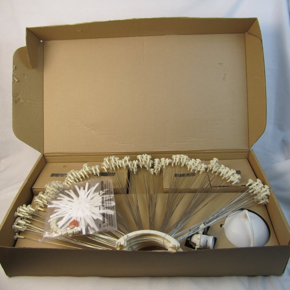 Ikea PS Maskros White Dandelion Lamp Pendant 32”/80cm Art Deco Light 901.474.65